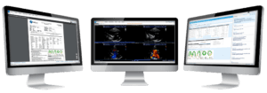 three monitors of core sound imaging