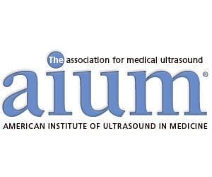 logo for american institute of ultrasound in medicine