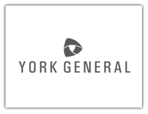 logo for york general